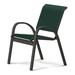 Red Barrel Studio® Hiraku Stacking Patio Dining Chair Sling in Gray | 33.25 H x 23.5 W x 26 D in | Wayfair D4C1DB62A54047DDA6A05B894CB3E94E