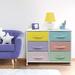 Sorbus Dresser W/6 Drawers - Furniture Storage Tower Unit For Bedroom, Hallway, Office - Steel Frame, Wood Top | Wayfair DRW-CU6-PAS