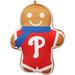 Philadelphia Phillies Gingerbread Holiday Plushlete
