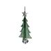 The Holiday Aisle® Metal 3D Tree w/ Bell Holiday Shaped Ornament Plastic | 10.25 H x 4.35 W x 4.35 D in | Wayfair C5B4225332634431B73D7B32D4F3E9D0