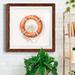 Wexford Home Nautical Safety I - Picture Frame Painting Print on Canvas Canvas, Solid Wood in Black/Blue/Green | 20 H x 20 W x 1.5 D in | Wayfair