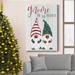 The Holiday Aisle® Gnome For The Holidays - Wrapped Canvas Print Canvas, Solid Wood in Blue/Green/Red | 12 H x 8 W x 1 D in | Wayfair