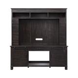 ACME Apison Entertainment Center with Fireplace in Espresso