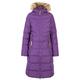 Audrey Womens Padded Longer Length Casual Jacket (Dark Wild Purple, S)