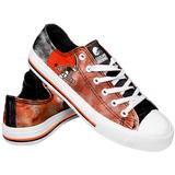 Women's FOCO Cleveland Browns Big Logo Tie-Dye Canvas Sneakers