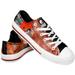 Women's FOCO Cleveland Browns Big Logo Tie-Dye Canvas Sneakers