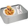 APS 10er Set APS Fast Food-Tablett/Serviertablett 41 x 30,5 cm, H: 2 cm