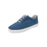 Women's The Bungee Slip On Sneaker by Comfortview in Denim (Size 8 1/2 M)