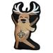 New Orleans Saints Reindeer Holiday Plushlete