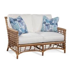 Braxton Culler Bridgehampton 55" Square Arm Loveseat w/ Reversible Cushions Cotton/Linen/Polyester/Other Performance Fabrics | Wayfair