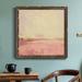 Orren Ellis Salt Lake Sunrise II-Premium Framed Canvas - Ready To Hang Canvas, Solid Wood in Black/Blue/Green | 20 H x 20 W x 1.5 D in | Wayfair