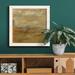 Orren Ellis Encaustic Tile In Orange I-Premium Framed Canvas - Ready To Hang Canvas, in Black/Blue/Green | 35.5 H x 35.5 W x 1.5 D in | Wayfair