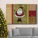 The Holiday Aisle® Holiday Santa Premium Gallery Wrapped Canvas - Ready To Hang Canvas, Solid Wood in White | 36 H x 24 W x 1 D in | Wayfair