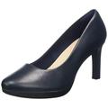 Clarks Women's Ambyr Joy Pumps, Navy, 6 UK