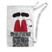 e by design Holiday Essence Santa Sack Polyester in Gray/White | 36 H x 28 W in | Wayfair SSHG960GY1-36