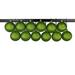 The Holiday Aisle® Solid Ball Ornament Plastic in Green | 4 H x 4 W x 4 D in | Wayfair 5AFF54B52BD4439DA753211708D0CC7A