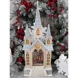 The Holiday Aisle® Carolers at Church Water Lantern Plastic | 16 H x 6.75 W x 3.75 D in | Wayfair 53DBA725637245C1B8DCEAAAB181A28C