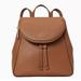 Kate Spade Bags | Kate Spade Leila Medium Backpack Ginger Brown Leather Nwt Bag Adjustable Straps | Color: Brown | Size: Os