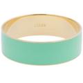 J. Crew Jewelry | J. Crew Mint Green Enamel Bangle | Color: Gold/Green | Size: Os