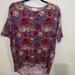 Lularoe Tops | Lularoe Irma Tunic Top Size Xs | Color: Pink | Size: Xs