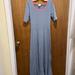 Lularoe Dresses | Lularoe Blue Dress | Color: Blue/Pink | Size: M