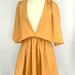 Free People Dresses | Free People. Atoir. The Consequences Dress | Color: Orange/Tan | Size: Xl