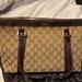 Gucci Bags | Gucci Authentic Monogram Medium Abbey Tote | Color: Brown/Tan | Size: Os