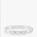 Kate Spade Jewelry | Kate Spade Set In Stone Hinged Bangle | Color: Silver | Size: Os