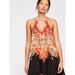 Free People Dresses | Free People Fp Floral Haze Printed Mini Slip | Color: Red | Size: Xs