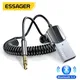 Essager – adaptateur Aux Bluetooth 3.5 Kit mains libres Dongle USB vers Jack 5.0mm Audio de