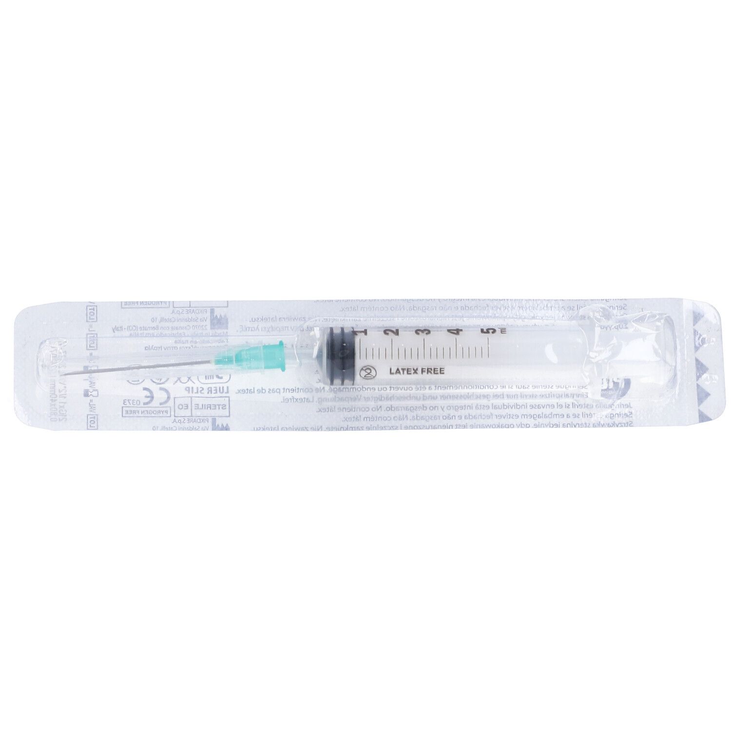 Pic Siringa 5 ml Con Ago 21Gx1 1/2 1 pz Siringhe