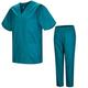 MISEMIYA - Uniforms Unisex Scrub Set ? Medical Uniform with Scrub Top and Pants - Ref.8178 - XX-Large, Verde 3B