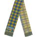 FOCO Los Angeles Chargers Plaid Color Block Scarf