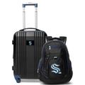 MOJO Black Seattle Kraken Premium 2-Piece Backpack & Carry-On Set