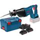 Scie sabre 18V GSA 18V-LI + 2 batteries ProCore 18 V 4 Ah + chargeur + L-Boxx - BOSCH - 060164J00Q