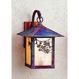 Arroyo Craftsman Evergreen 13 Inch Tall 1 Light Outdoor Wall Light - EB-9SF-TN-VP