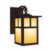 Arroyo Craftsman Mission 10 Inch Tall 1 Light Outdoor Wall Light - MB-6T-WO-VP