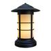 Arroyo Craftsman Newport 13 Inch Tall 1 Light Outdoor Pier Lamp - NC-9L-AM-BK