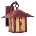 Arroyo Craftsman Timber Ridge 13 Inch Tall 1 Light Outdoor Wall Light - TRB-9PT-CR-VP