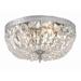 Crystorama Ceiling Mount 12 Inch 3 Light Semi Flush Mount - 712-CH-CL-MWP