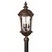 Hinkley Lighting Windsor 30 Inch Tall 4 Light Outdoor Post Lamp - 1891RK