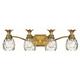 Hinkley Lighting Plantation 29 Inch 4 Light Bath Vanity Light - 5314BB