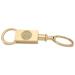 Gold Colorado State Rams Team Logo Two-Section Key Ring