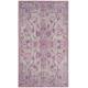 Tapis de salon interieur en rose & multi, 122 x 183 cm