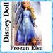 Disney Toys | Frozen Elsa Doll Disney Frozen Princess Rare Barbie Doll Collectors Item ! | Color: Blue/Purple | Size: Osg
