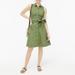 J. Crew Dresses | J. Crew Green Sleeveless Tie Waist Shirt Dress 0 | Color: Green | Size: 0