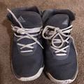 Adidas Shoes | Boys Adidas Sneakers Size 5 High Tops | Color: Gray/White | Size: 5bb