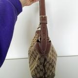 Gucci Bags | Gucci Gg Canvas Hobo Shoulder Bag | Color: Brown/Tan | Size: 15.5"W X 11"H
