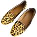 J. Crew Shoes | J. Crew Cora Calf Hair Leopard Print Flats | Color: Silver | Size: 6.5