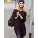 Athleta Dresses | Athleta Size Small Cottonwood Ribbed Knit Sweater Dress Long-Sleeve Purple | Color: Purple | Size: S